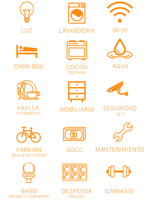 HABITACIONES SERVICIO